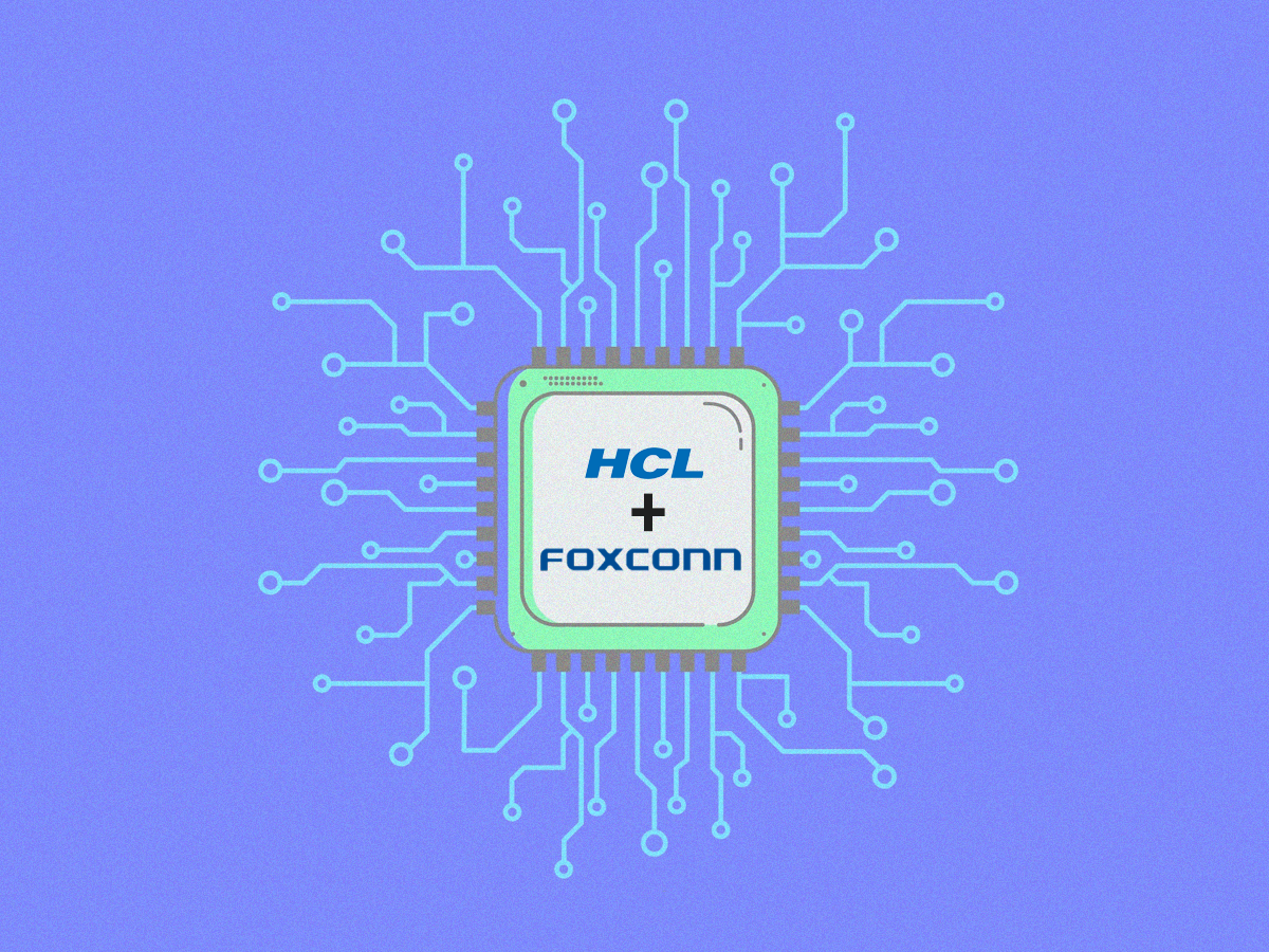 HCL Foxconn semiconductor chip manufacturing JV ettech
